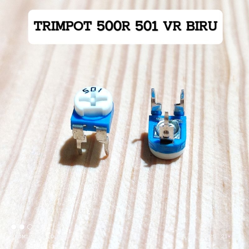 Trimpot 500r ohm 501 Trimpot, Trimmer Vertical Resistor (VR)