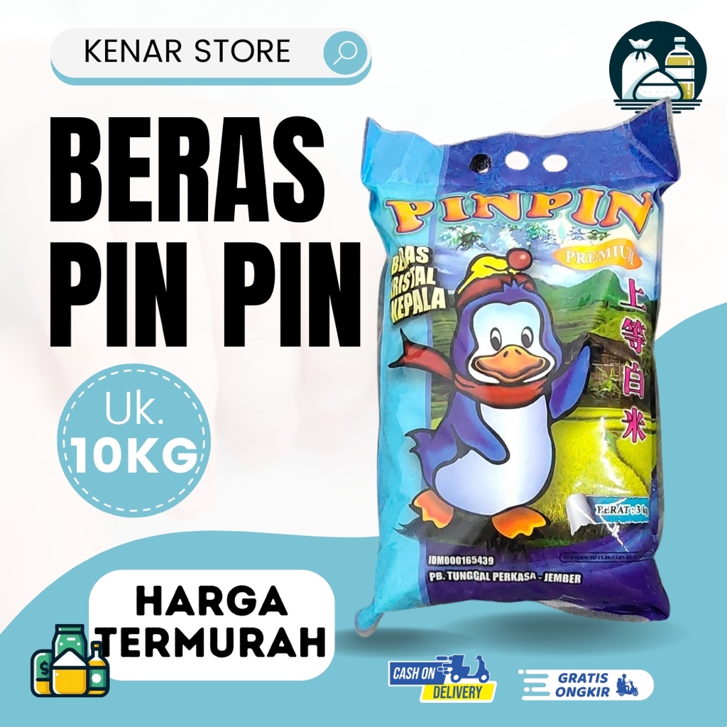 

Termurah! Beras Pinpin 10 kg Beras Premium Pin Pin Paling Murah