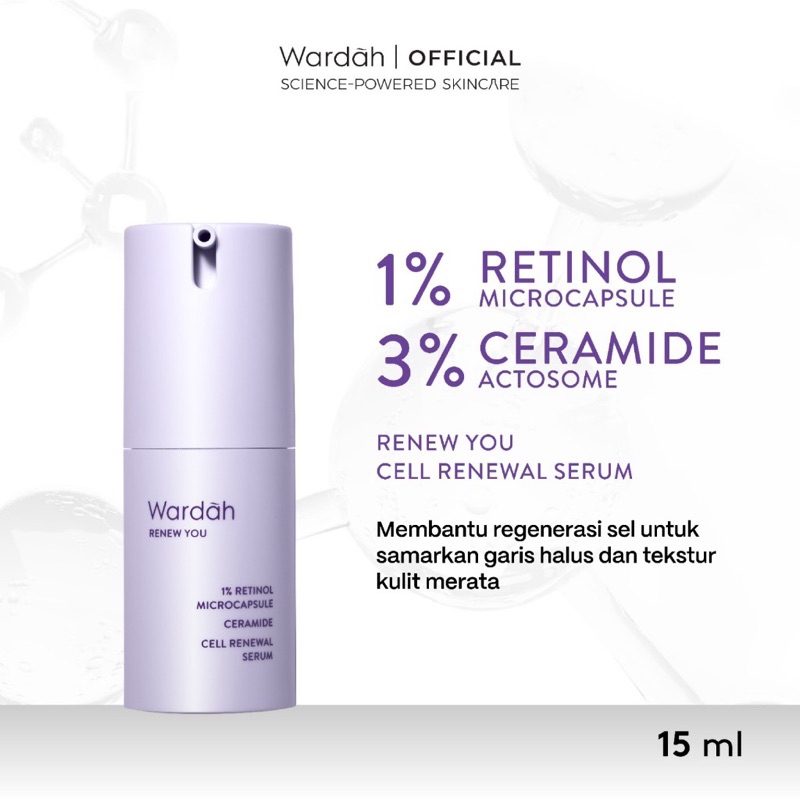 WARDAH 1% RETINOL MICROCAPSULE CELL RENEWAL SERUM