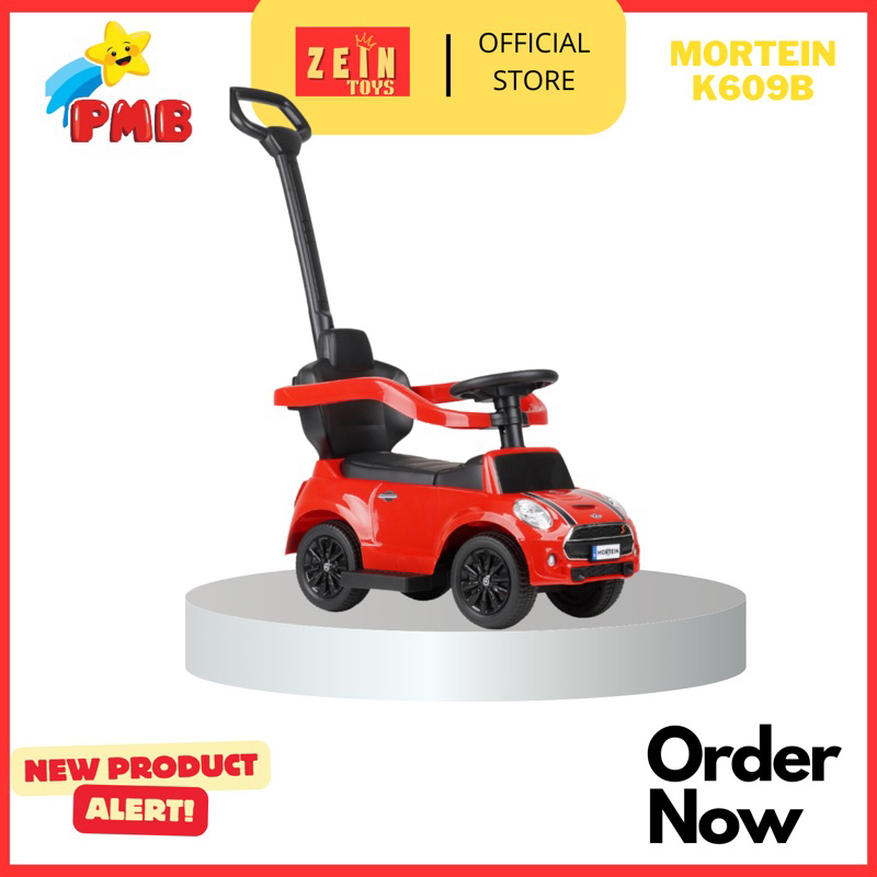 Zeintoys Mainan anak Mobil dorong Tolocar mini cooper mortein PMB Toys K609B