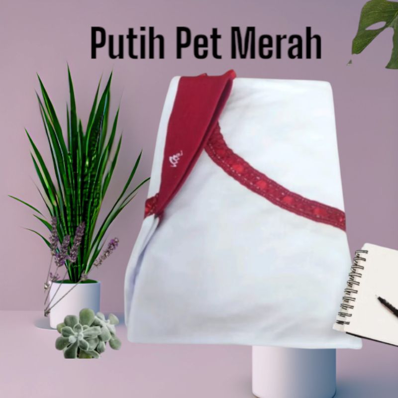 Kerudung Bergo Pet Antem Anak Sekolah TK SD SMP Pet Warna