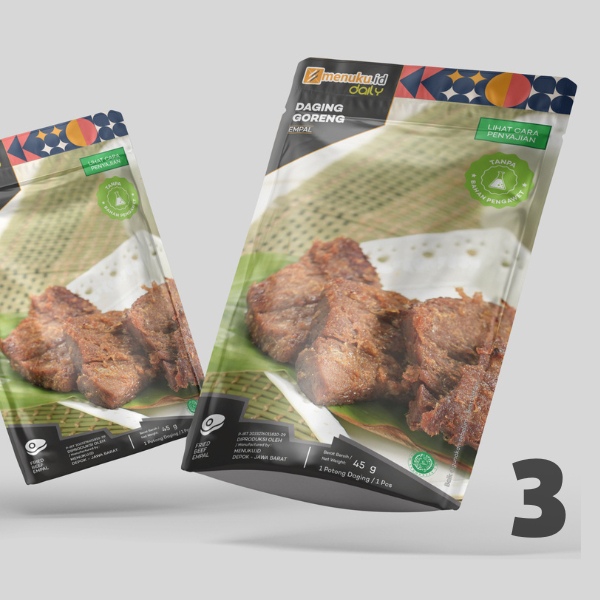 

MenukuDaily Daging Empal Instan Bundle 3 pcs