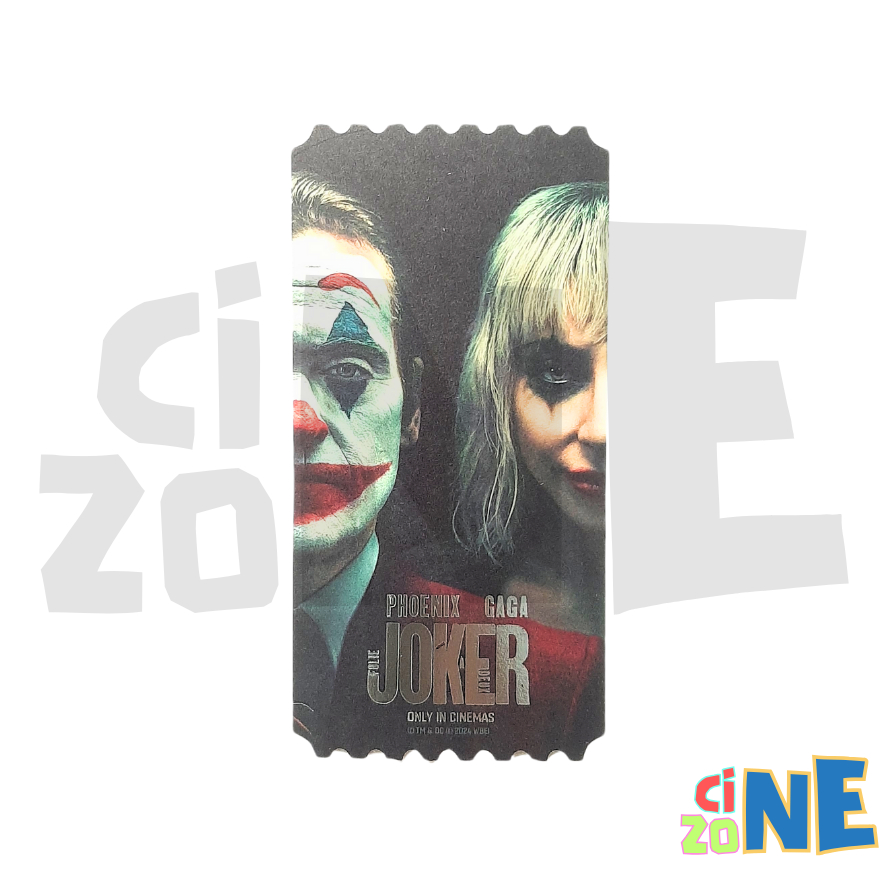 [ READY STOCK ] JOKER FOLIE A DEUX COLLECTIBLE TICKET MEGABOX KOREA