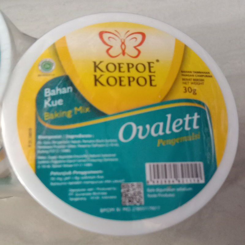 

Ovalet koepoe-koepoe 30g