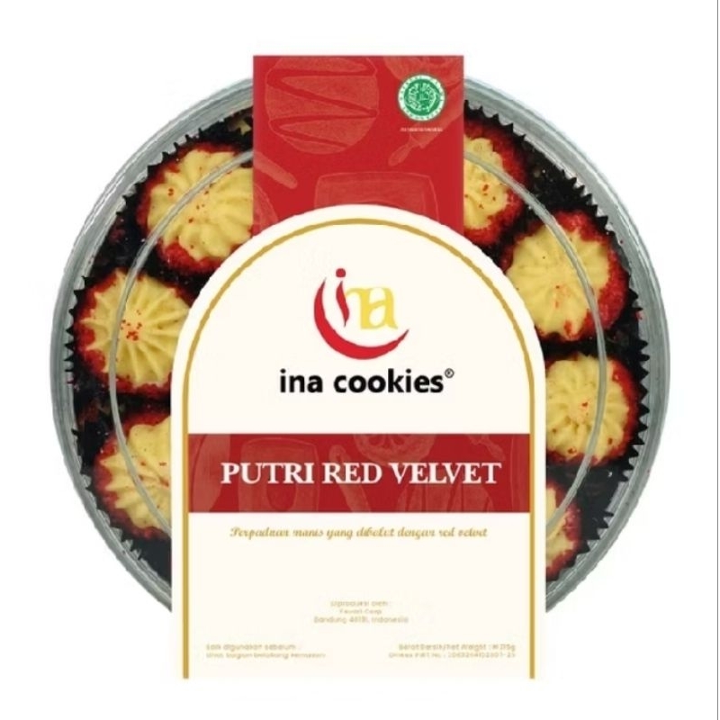 

ina cookies varian PUTRI RED VELVET