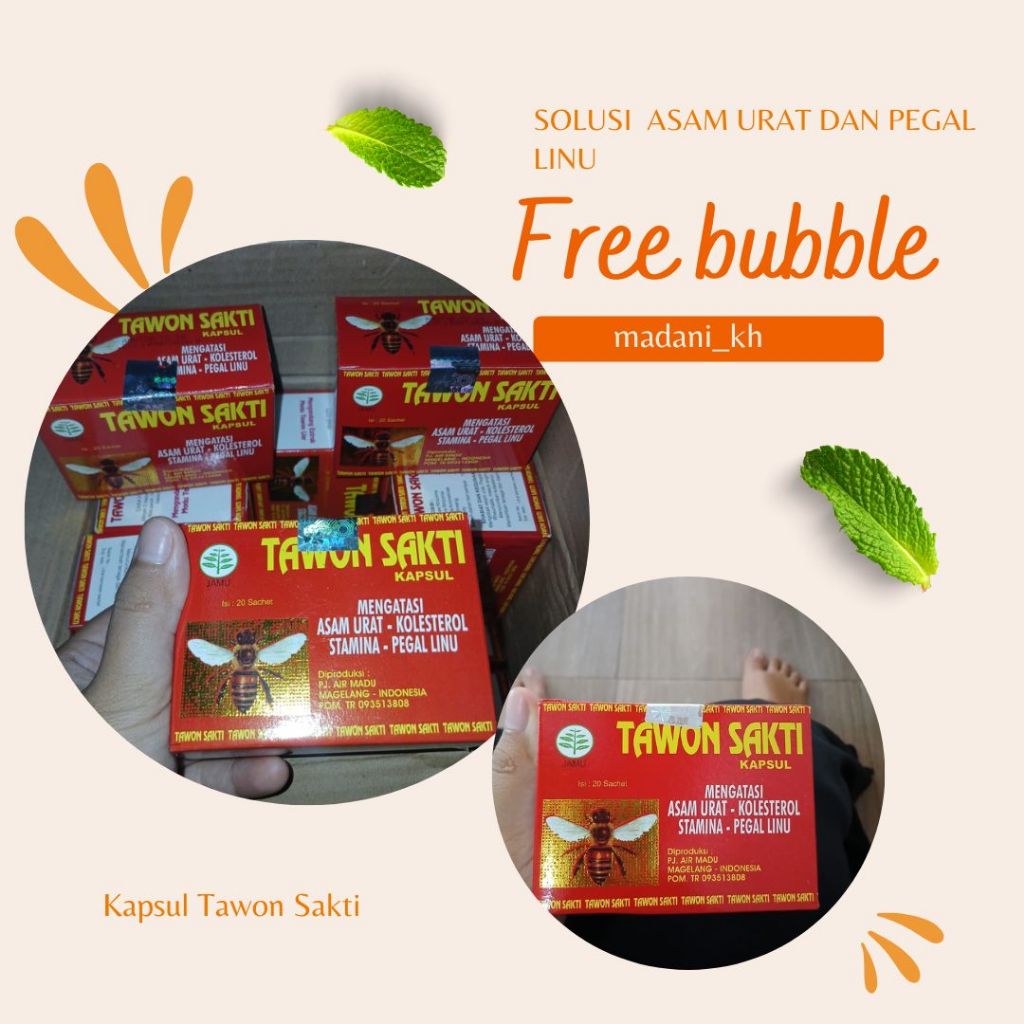 

PROMO-jamu tawon SAK asli isi 20 sachet