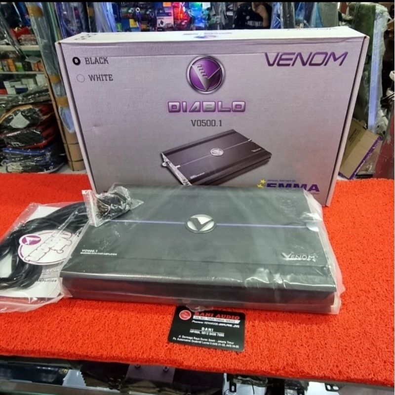 Power Monoblock VENOM DIABLO VO500.1 Class D