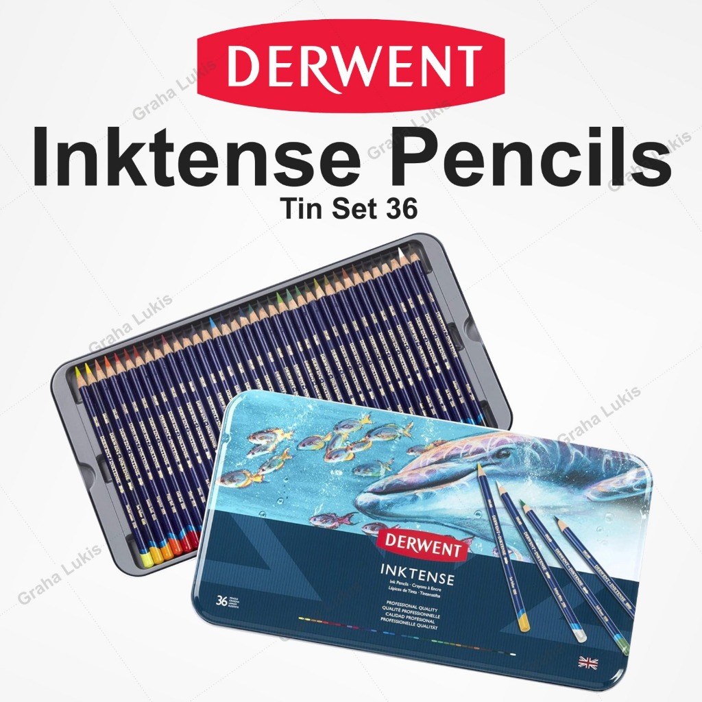 

Derwent Inktense Pencils Colour Set 36 - Pensil Warna