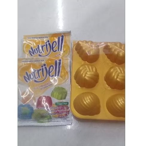 

nutrijell mangga 15 gr x 2 pcs free cetakan jelly