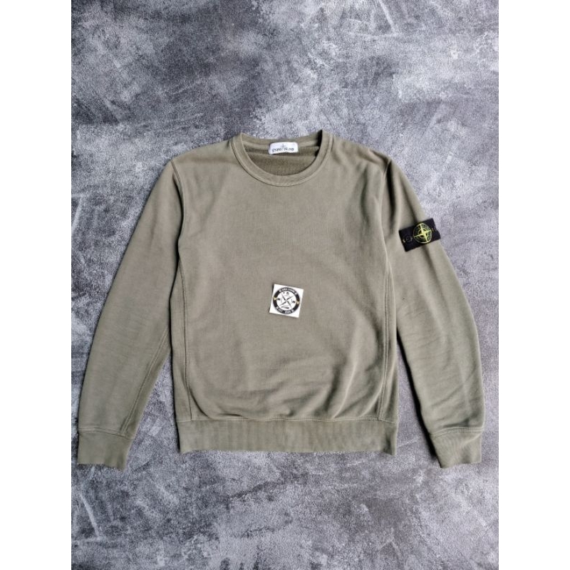 Cn Stone Island green olive  CLG Rfid original 100%