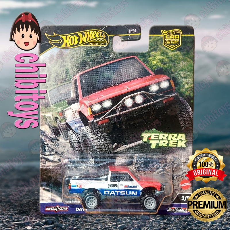 Hot Wheels Premium Terra Trek Datsun King Cab Baja Custom Diecast Mattel