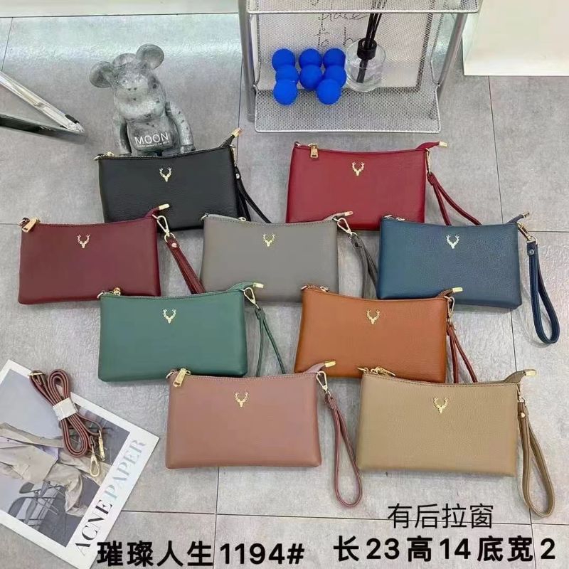 Yadier Fashion Tas Selempang Sandang Hp Wanita Import Kulit PU 1194