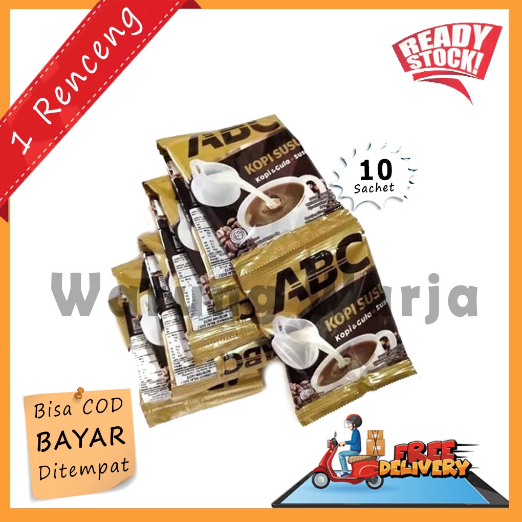 

Kopi ABC sachet | Kopi susu renceng | ecer harga grosir (ISI10) exp 2025 akhir/2026 langsung kirim