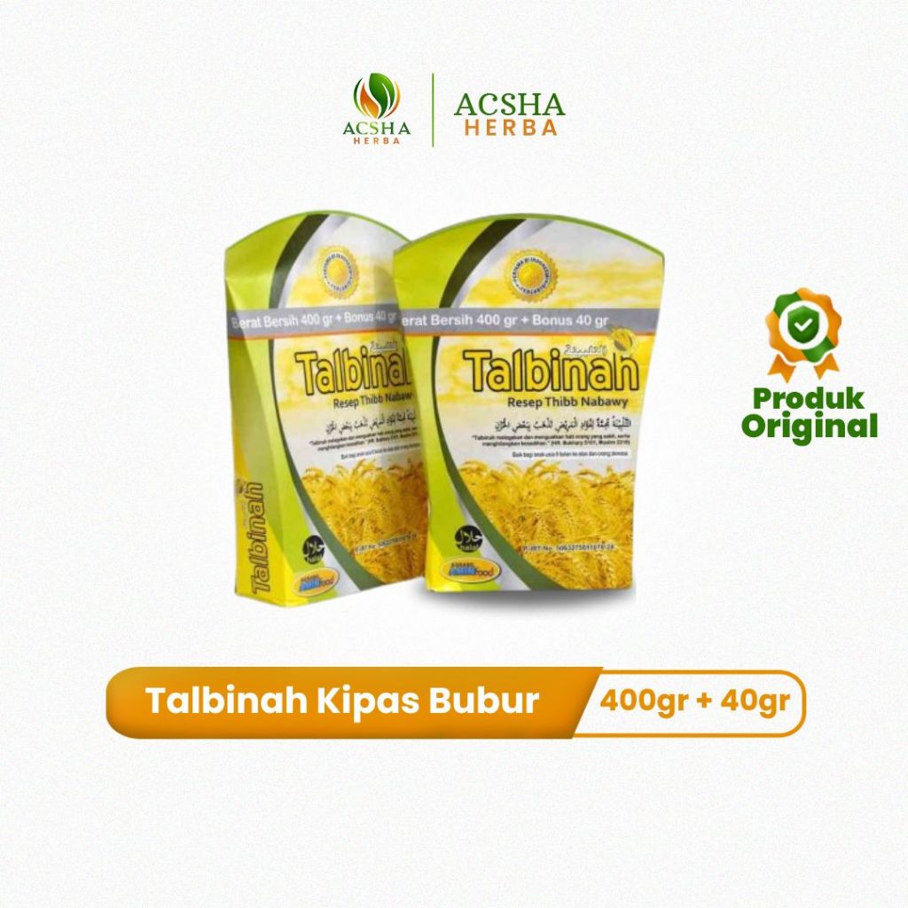 

Talbinah Kipas Bubur Untuk Asam Lambung 400gr + 40gr