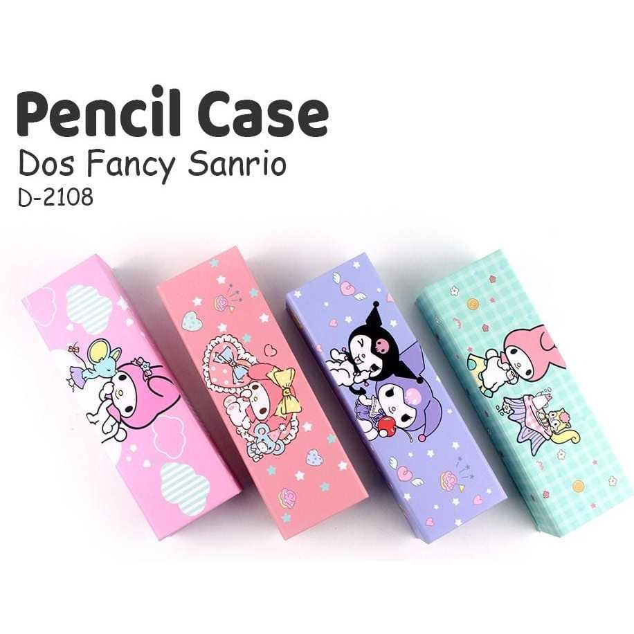 

Kotak Pensil Dos Magnet Fancy Sanrio / Tempat Pensil Dos Magnet Karakter Sanrio