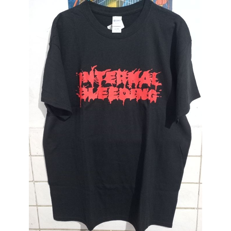 Tshirt Internal Bleeding - Bent On Ending Humanity - L