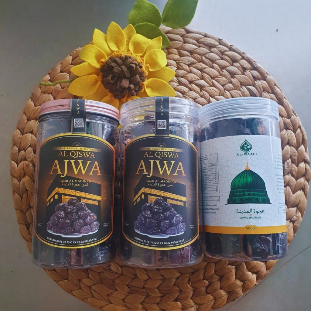 

KURMA AJWA TABUNG 500GR