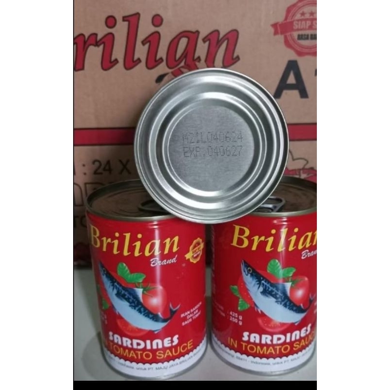 

sarden brilian 155 gr paket 3 kaleng