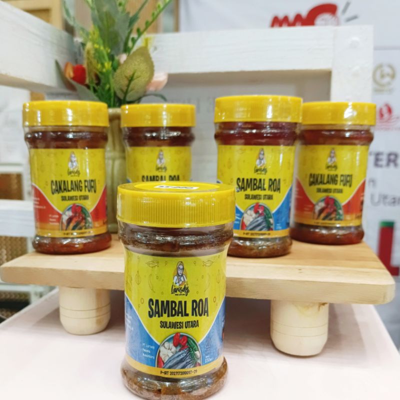 

Larisdy Sambal Ikan Roa 150gr Manado Terenak Kemasan Pedas Murah Bitung Sulut