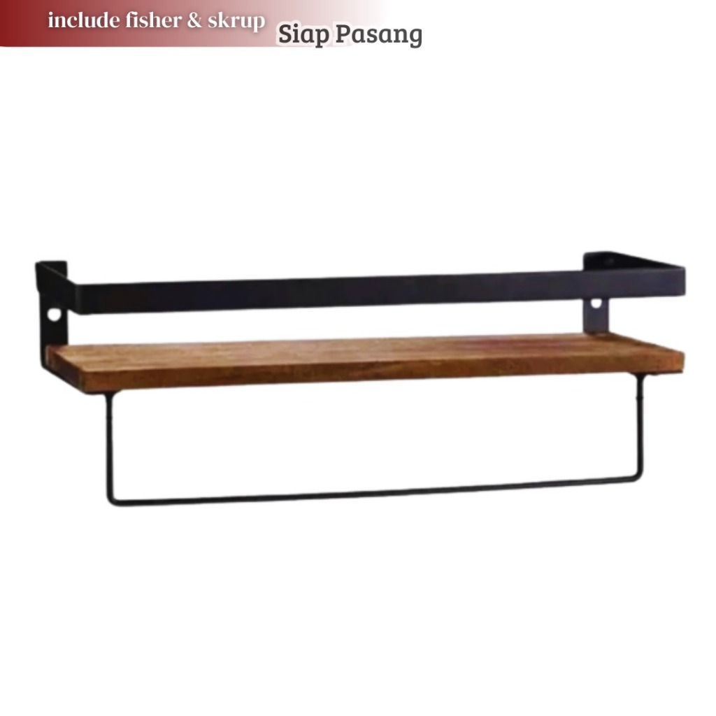 Rak gantung handuk rak gantung kerudung rak jilbab