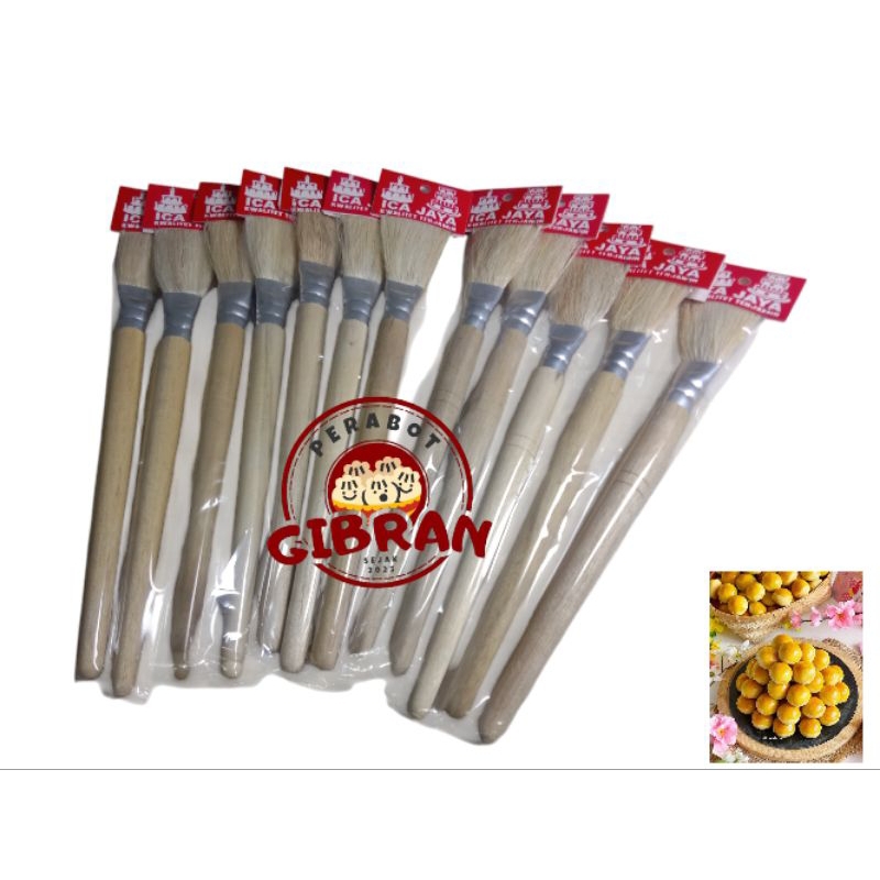 1Lusin kuas kue kuas bakaran