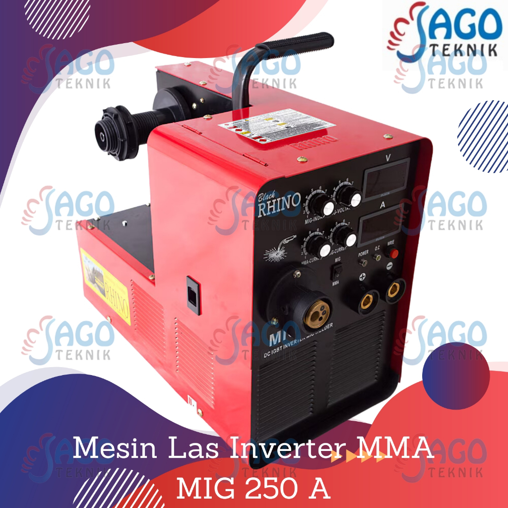 Rhino Mig 250A / Mesin Las MIG Rhino MIG 250A - Mesin Las Co 2 Rhino 250A
