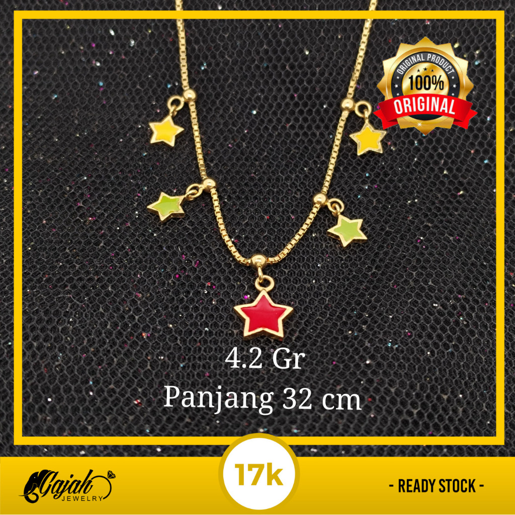Kalung Anak Emas 17K - 4.2 Gram 7050