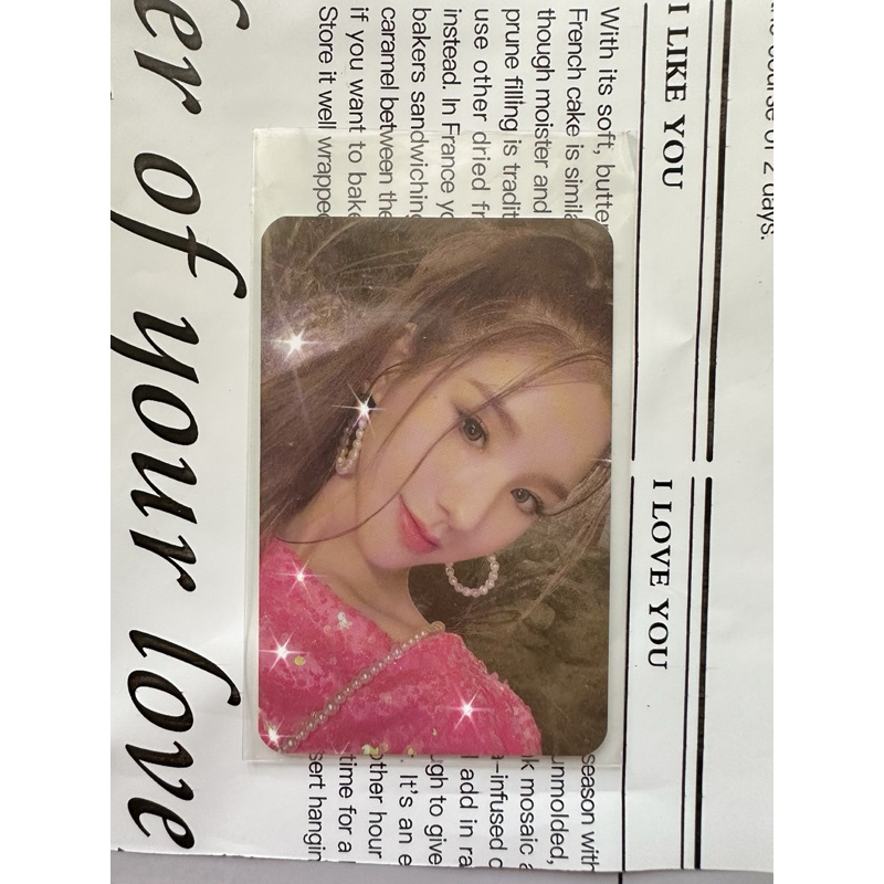 Photocard (PC) Heejin LOONA 12:00 Midnight Official