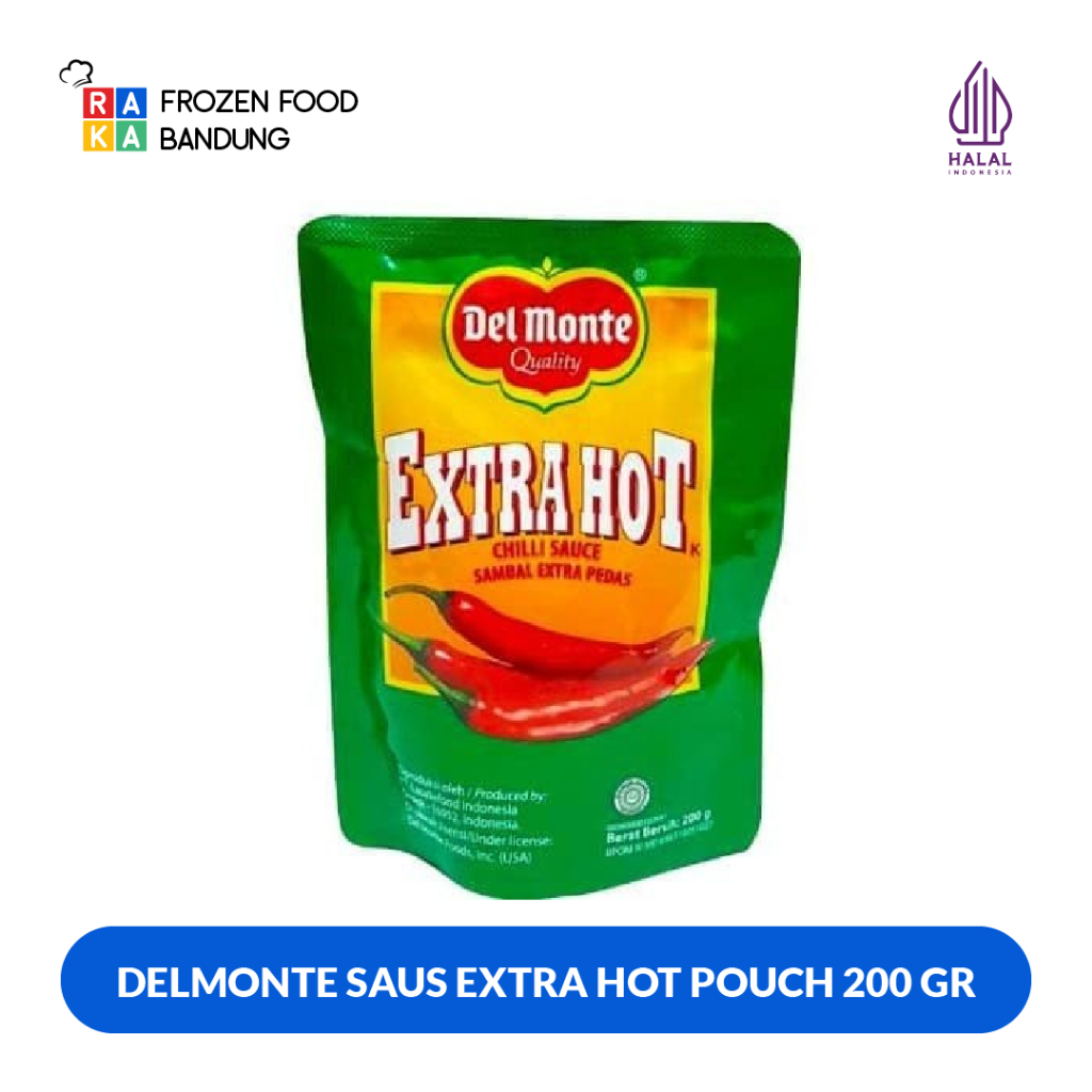 

DELMONTE SAUS EXTRA HOT POUCH 200 GR GROSIR/KARTONAN