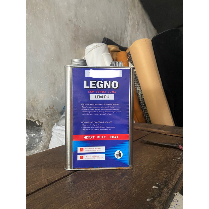 LEM LEGNO KEMASAN GALON | LEM SERBAGUNA | LEM PU | LEM SEPATU SANDAL