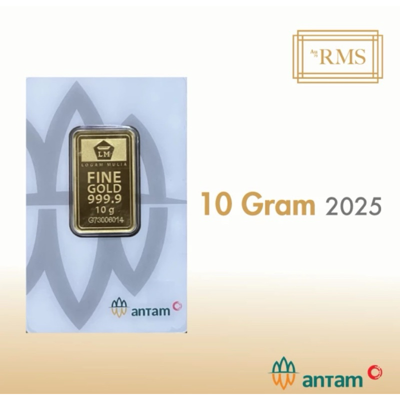 Emas antam logam mulia 10 gram