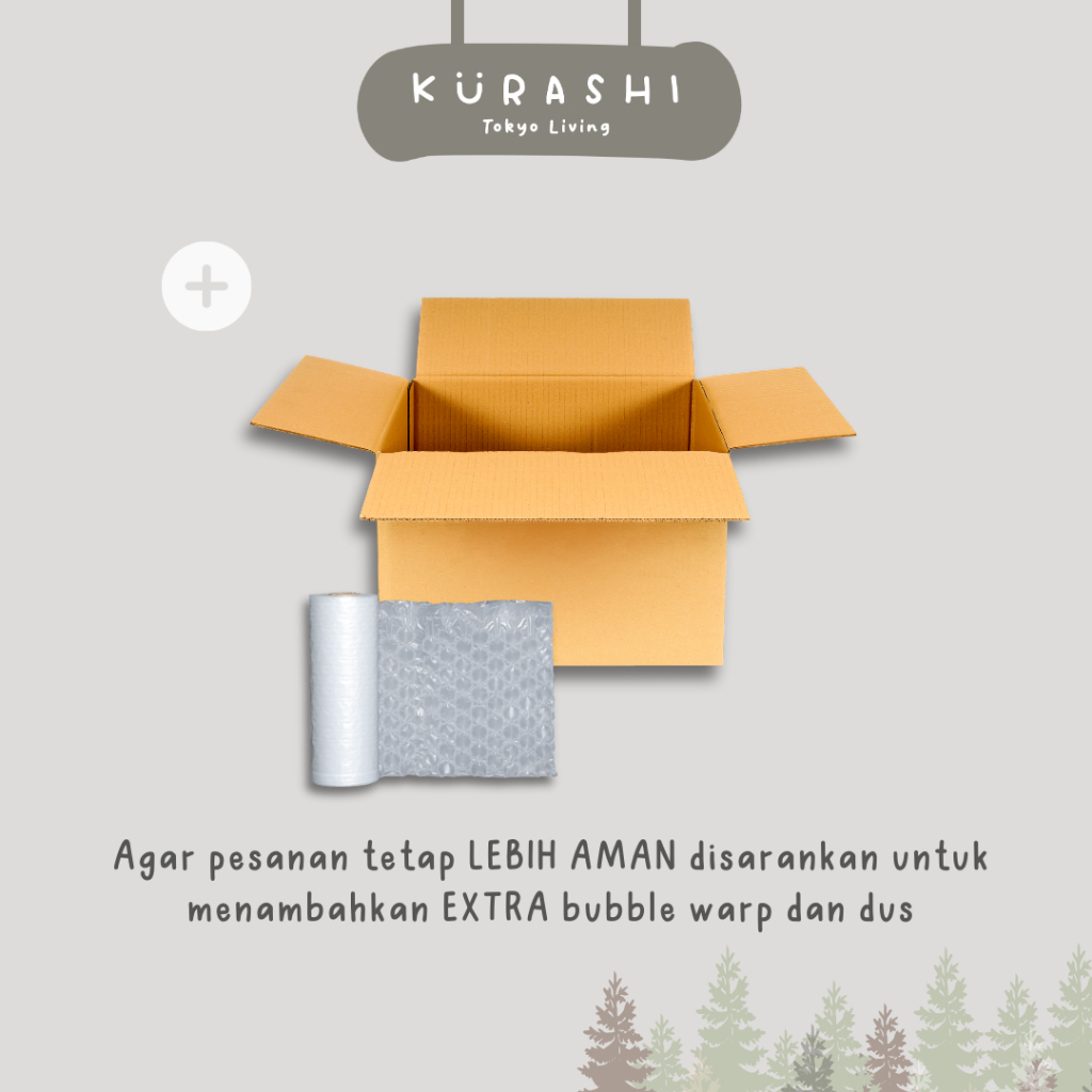 

【KURASHI】EXTRA Kardus Packaging Bubble Keamanan Tambahan Extra Dus Tambahan Extra Bubble Wrap Kardus Cardboard Keamanan Extra Bubble Wrap