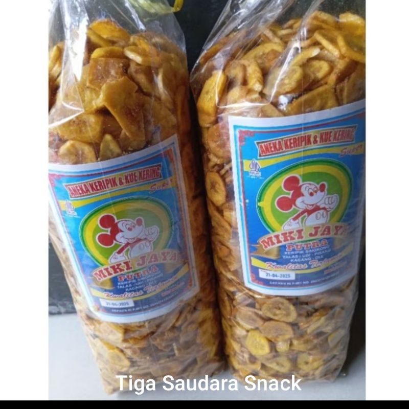 

Kripik Pisang Manis 1kg(1000 Gram) /Pisang Madu Snack Kiloan/Snack Renyah