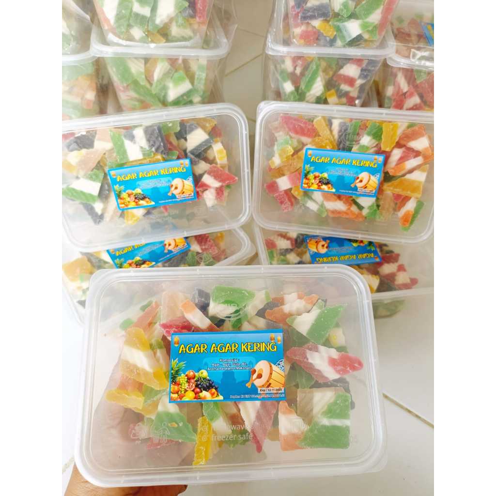 

Agar agar kering toples