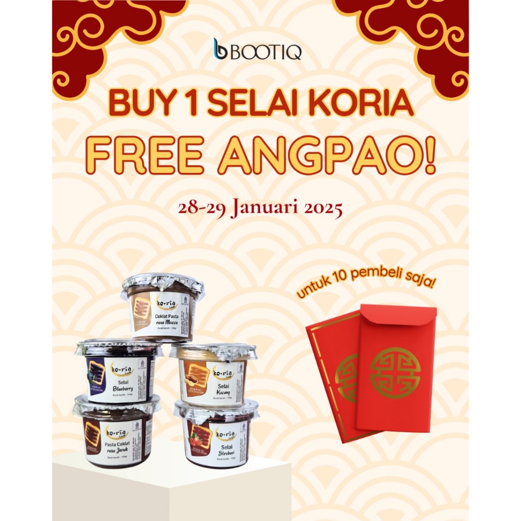 

Beli Selai Koria Love FREE ANGPAO