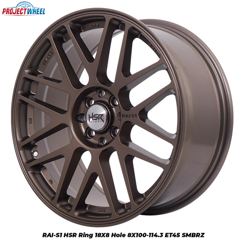 VELG HSR RAI-S1 RING 18 BUAT NEW ROCKY RAIZE MAZDA2