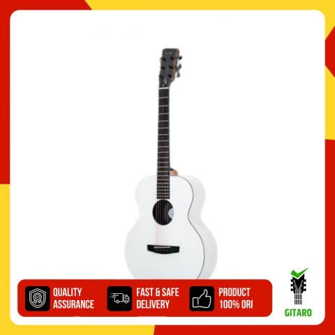 Gitar Akustik Enya X0 Ea White Guitar Acoustic Enya X0 Ea Wh with Bag Original