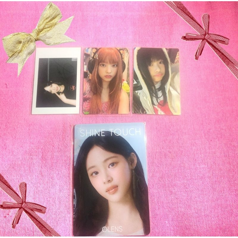 photocard pc newjeans new jeans nj Hanni haerin minji yzy yihziyu membership olens pob official mura