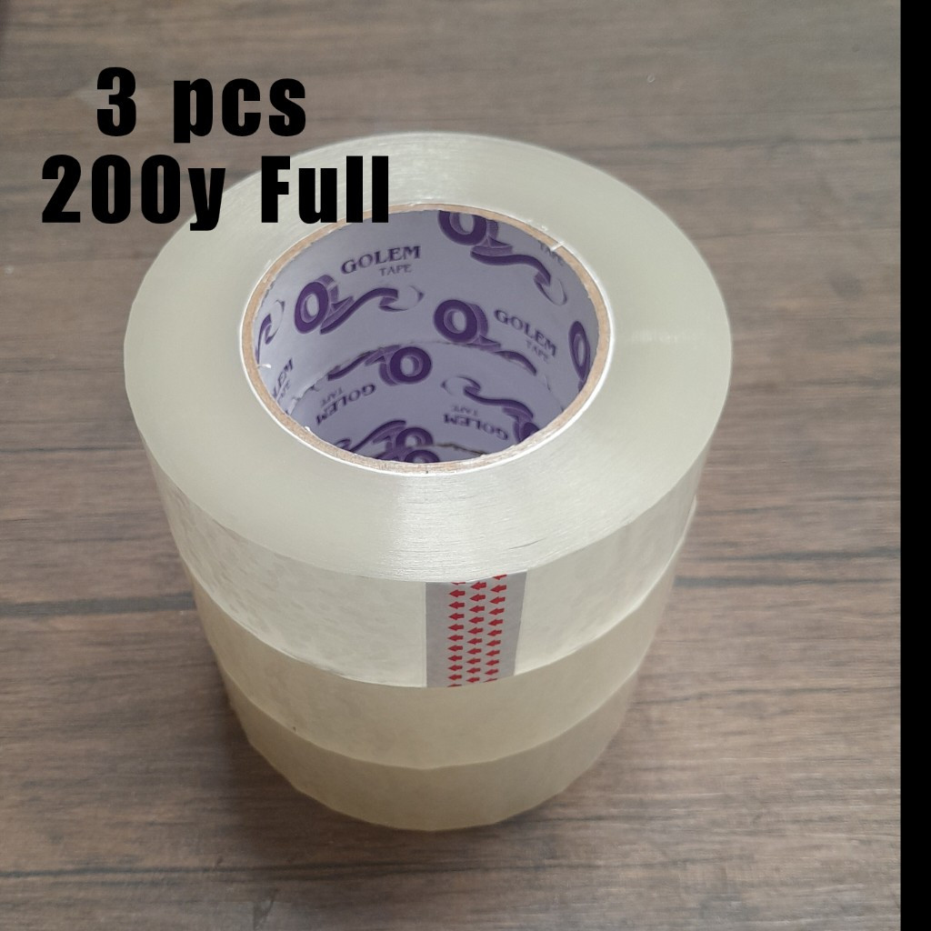 

(3pcs) Lakban GOLEM tape 45mm 200yard Full
