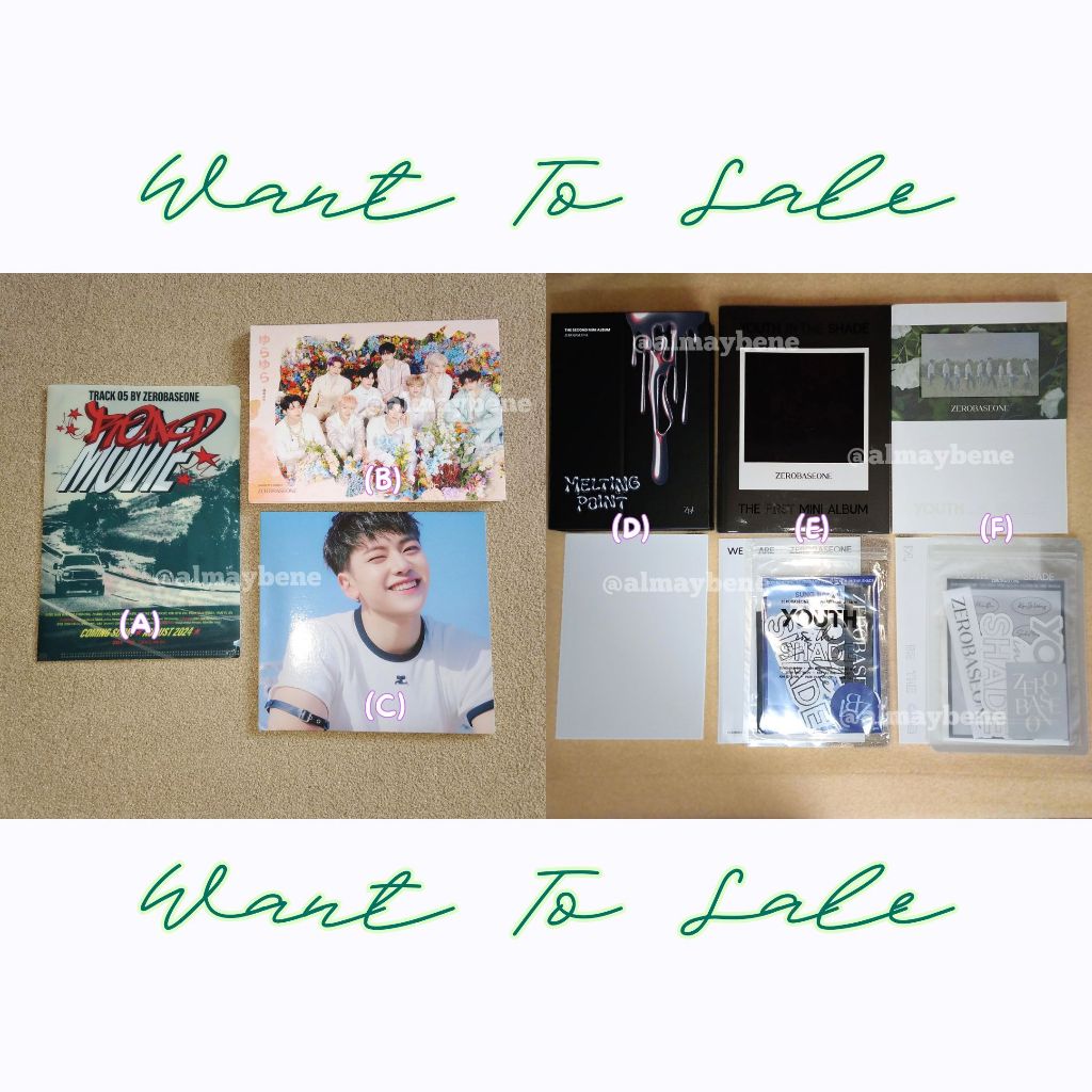 [READY] UNSEALED Zerobaseone Cinema Paradise You Had me at Hello Yura Yura Melting Point Youth in th