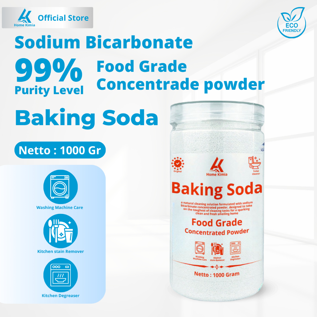 

Baking Soda 1kg - Sodium Bicarbonate Food Grade / Soda Kue