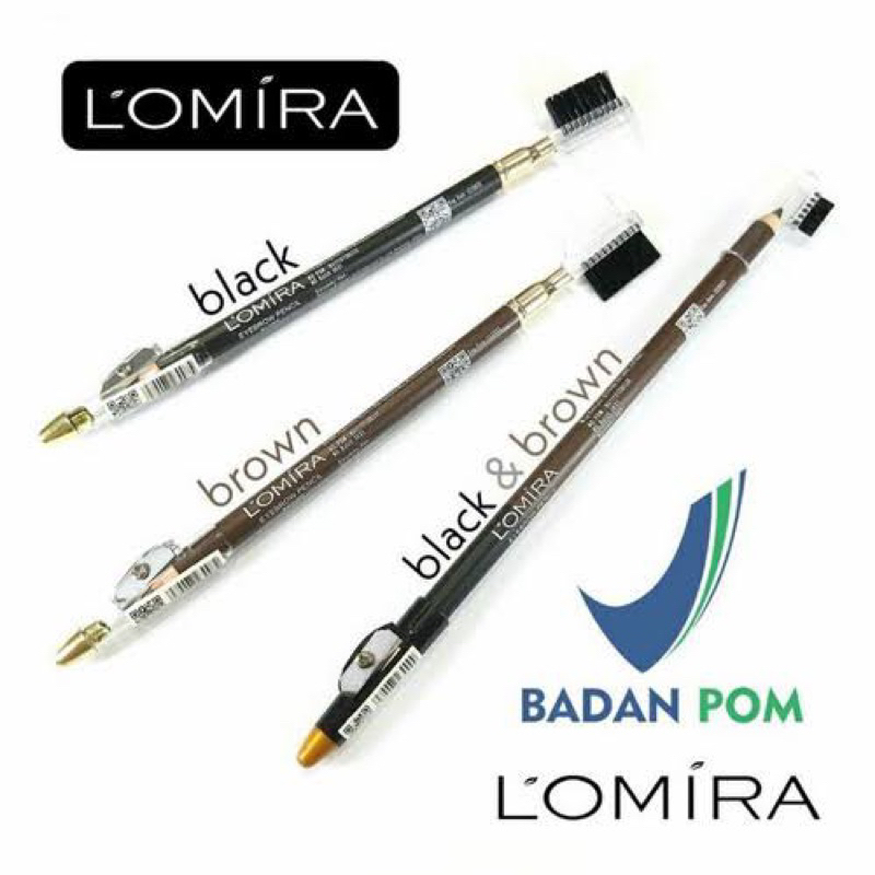 lomira pensil alis 2in1 - lomira pensil alis