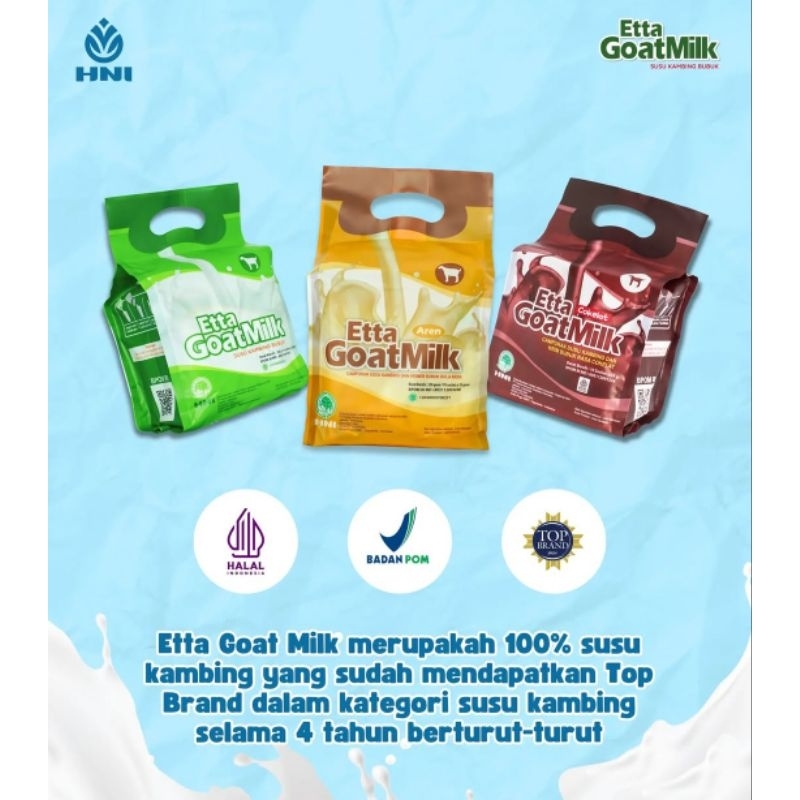 

HNI EGM/Eta GoatMilk Cokelat/Eta GoatMilk Gula Aren