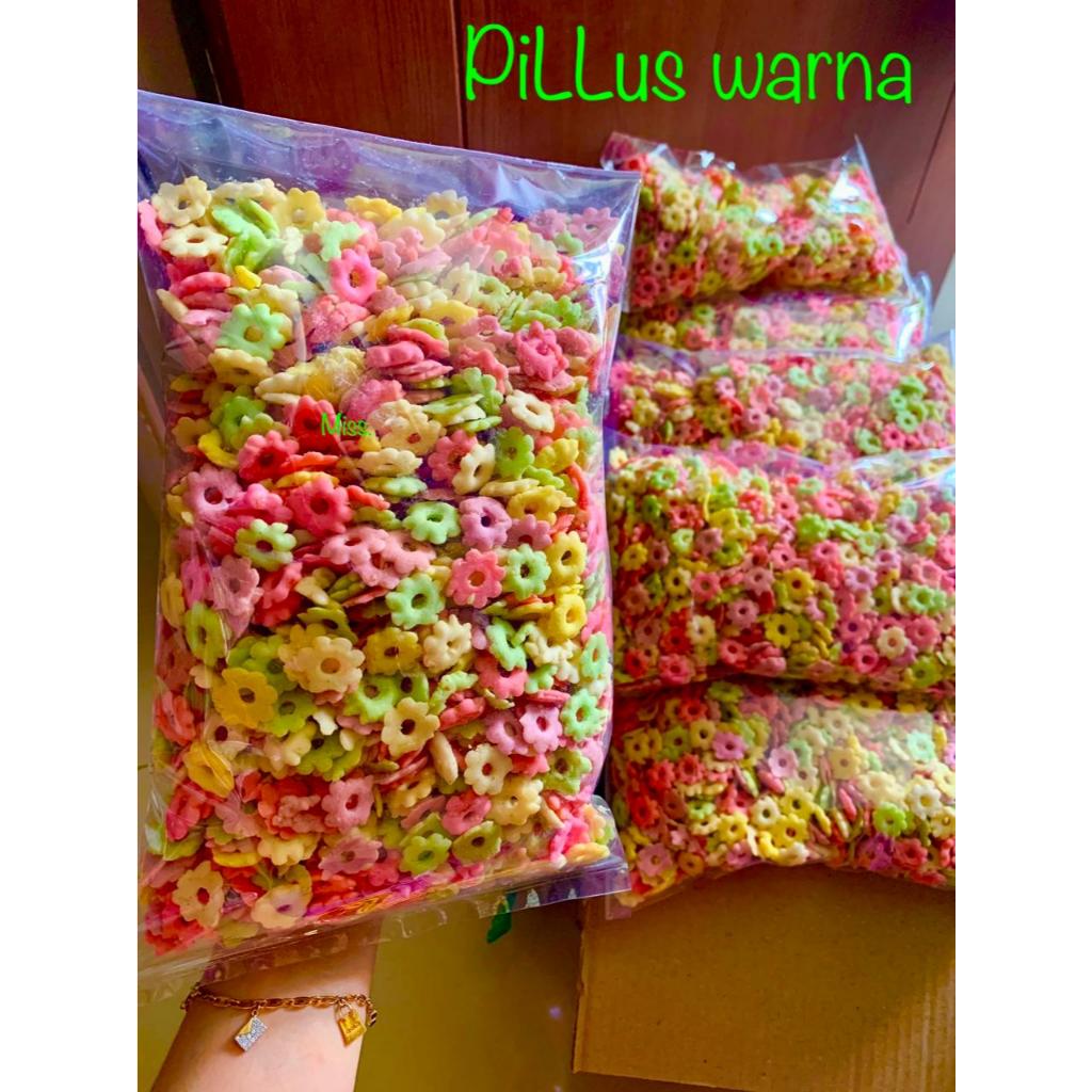 

pilus warna 500gram