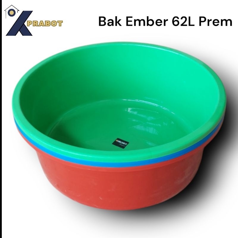 Safebuy99 Bak Ember Bulat Jumbo 62 Liter - Kprabot / Bak Usa 27 / Bak Ikan / Ember Ikan / Bak Ember