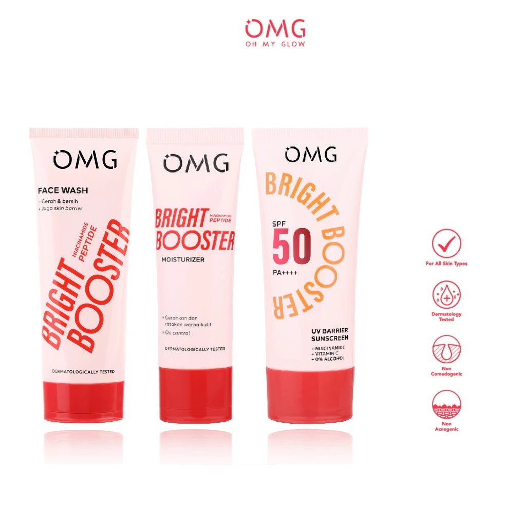 OMG OH MY GLOW BRIGHT BOOSTER SERIES / OMG SKINCARE / OMG