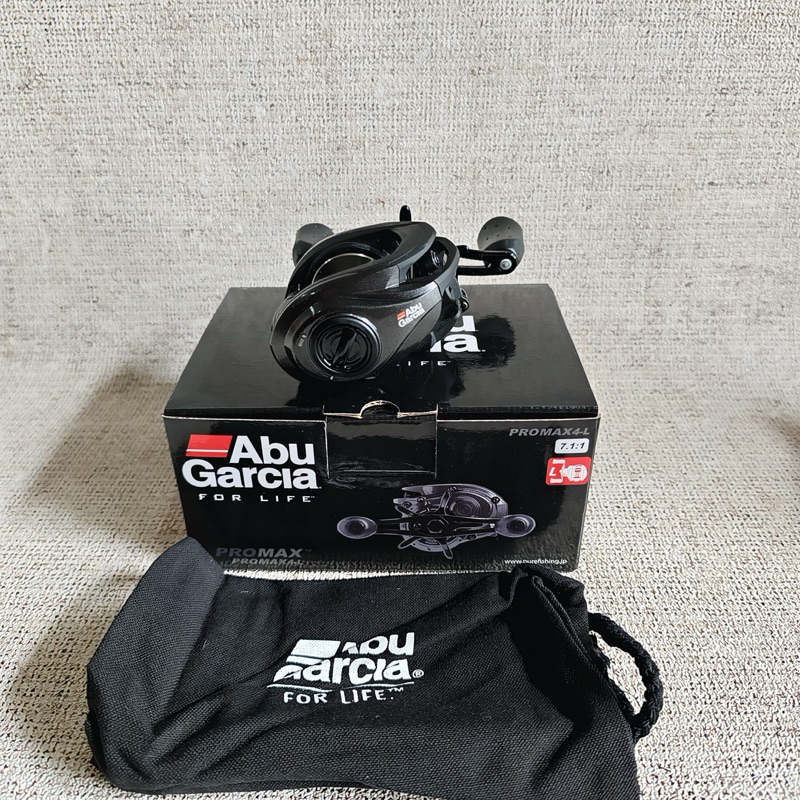 Reel Bc abu garcia promax 4-L (HANDLE KIRI)
