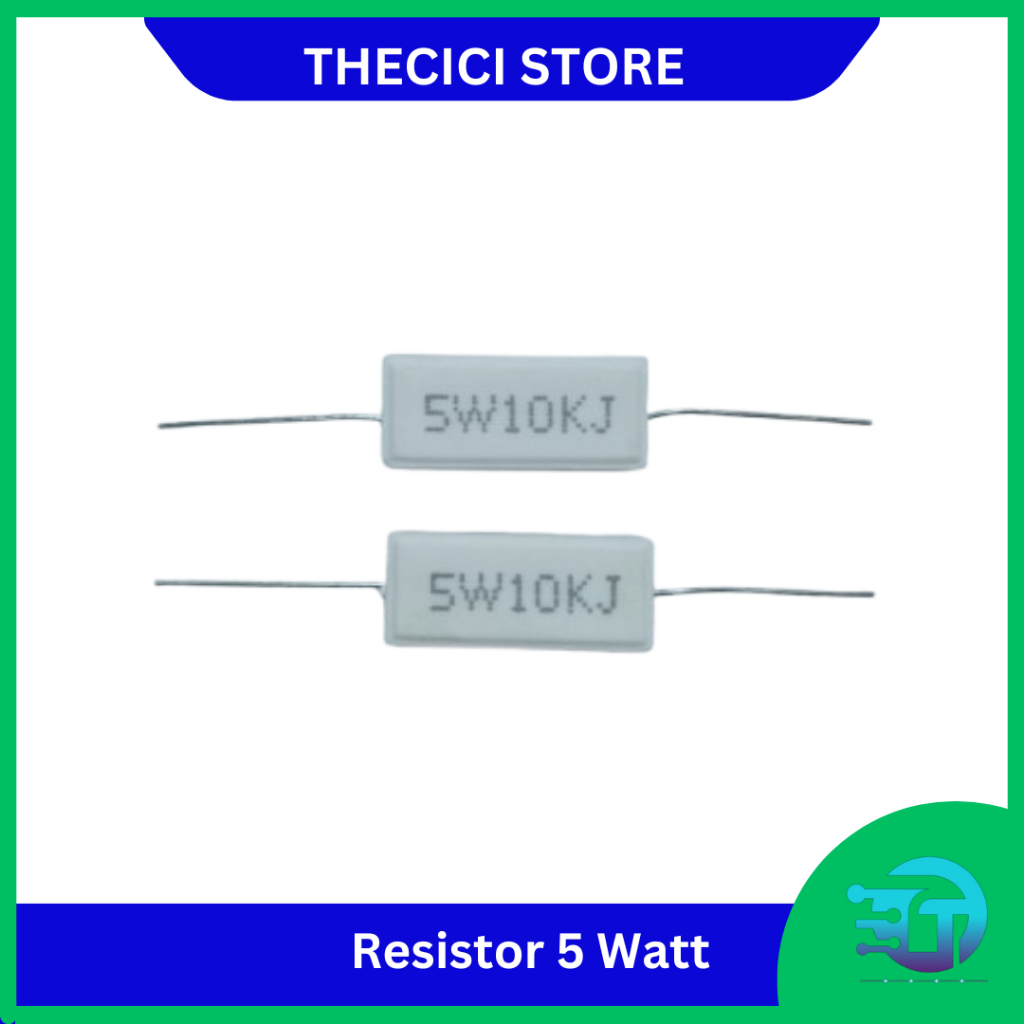 Resistor 5 Watt Resistor 5W Resistor 5Watt 10 K