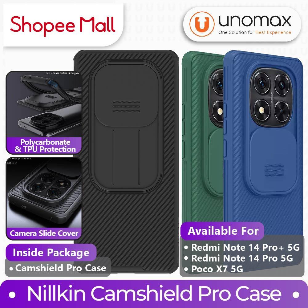 Case Xiaomi Redmi Note 14 / Pro / Plus 5G / Poco X7 5G Nillkin CamShield Pro Camera Cover Slide Casi