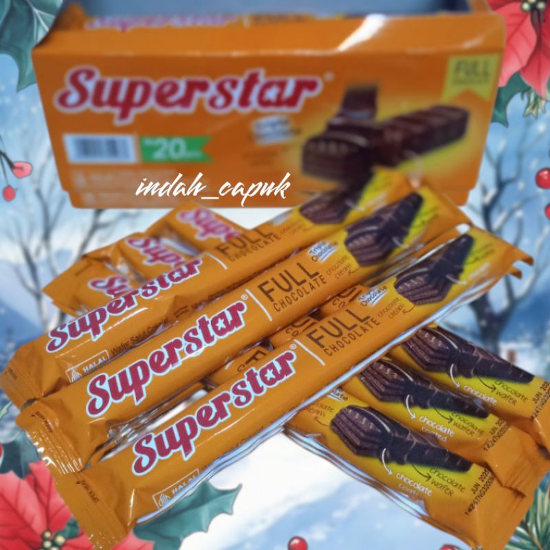 

superstar wafer 1 bok = 20 pcs
